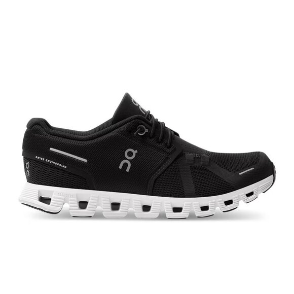 On Running Shoes - On Cloud Cloud 5 - Color: Black / White - Size: 8